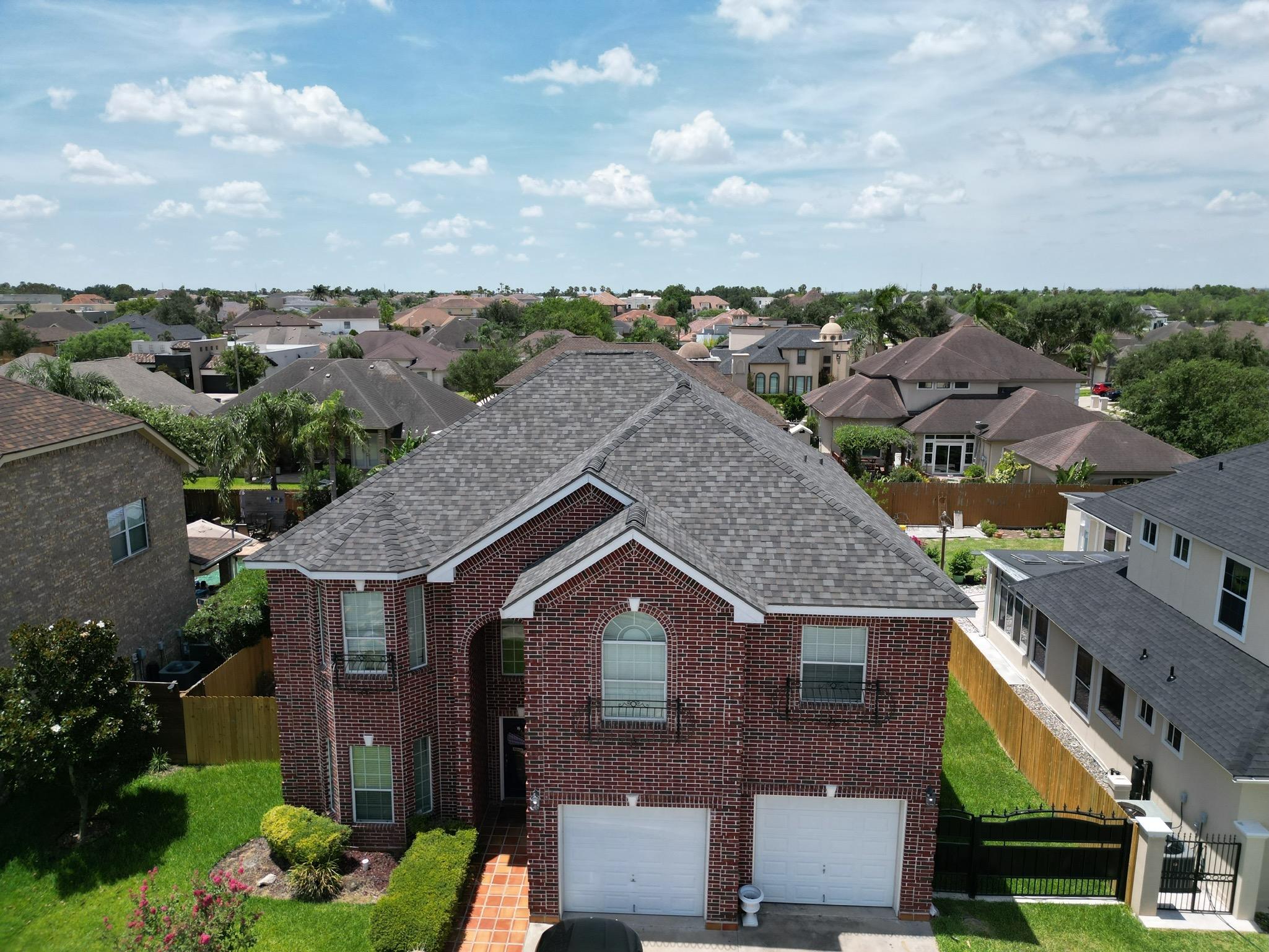 Hail Damage on Asphalt Shingles