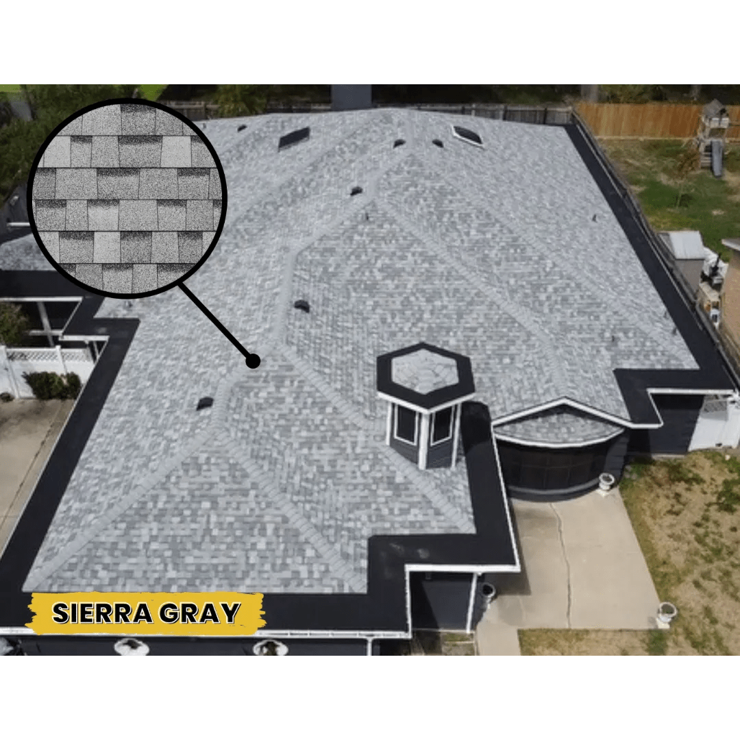 ridge vent installed on shingle roof